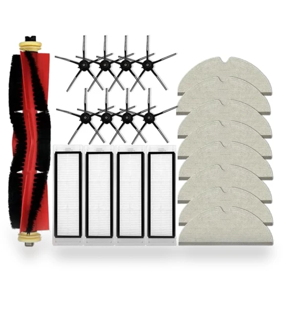 Main Side Brush HEPA Filter Mop Cloth Accessories — Parts & Accessories, Elegant Living House