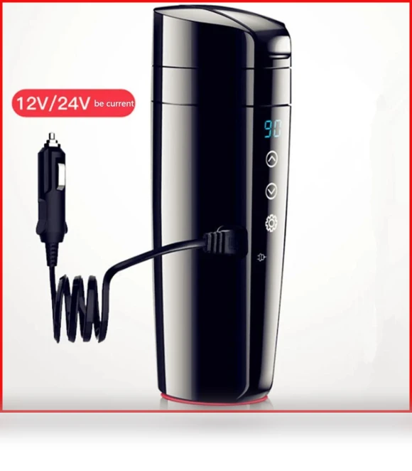 Mini Electric Temperature Adjustable Smart Digital Tea Cup — Beverage Warmers, Flowers living