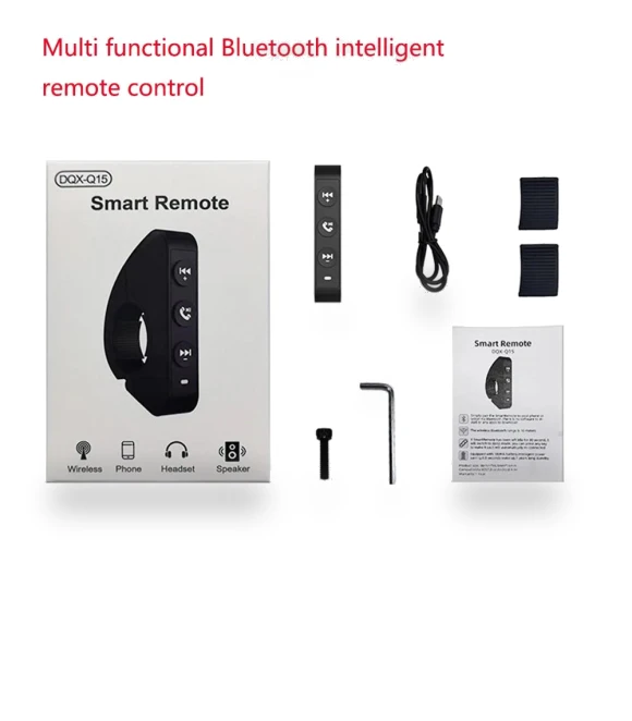 Motorcycle Bluetooth Controller — Handlebar Gear, Auto Launcher