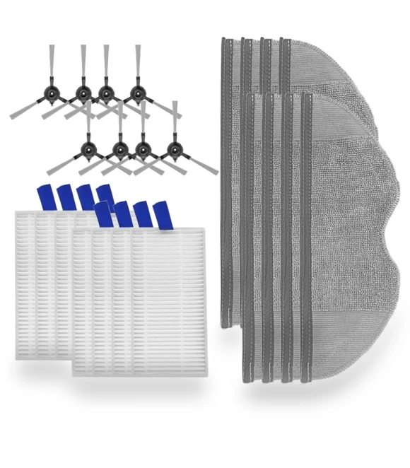 Replacement Side Brush HEPA Filter Mop Accessories — Parts & Accessories, Elegant Living House