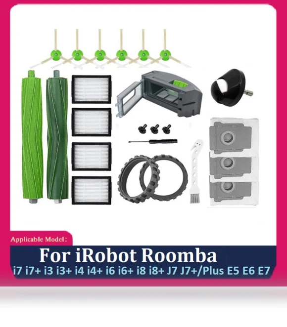 Robotic Vacuum Cleaner Brush Accessories Kit — Accessories, Elegant Living House