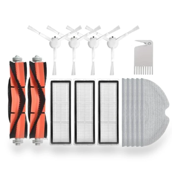 Side Brush + Hepa Filter + Floor Cleaning Cloth — Parts & Accessories, Xiaomi