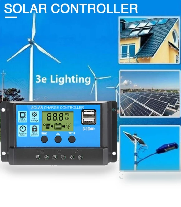 Solar Panel Battery Controller — Power Management, Seahorse Home