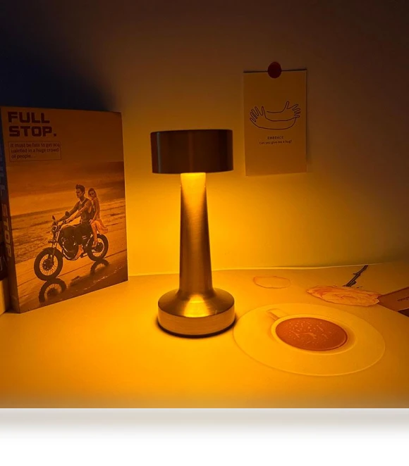 Touch LED Rechargeable Desk Lamp — Desk & Table Lighting, TOP HOME