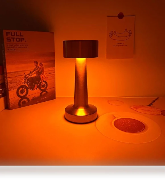 Touch LED Rechargeable Desk Lamp — Desk & Table Lighting, GYROBALL