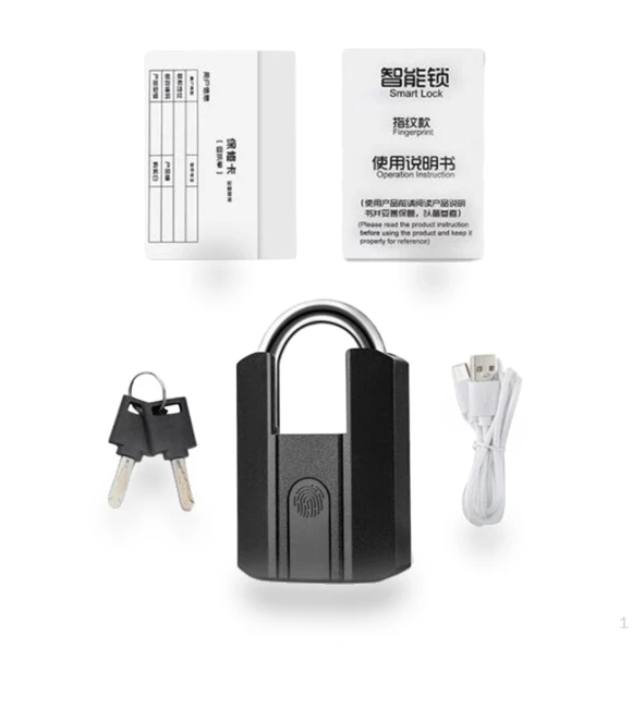 Fingerprint Lock — Biometric Security, Sewing