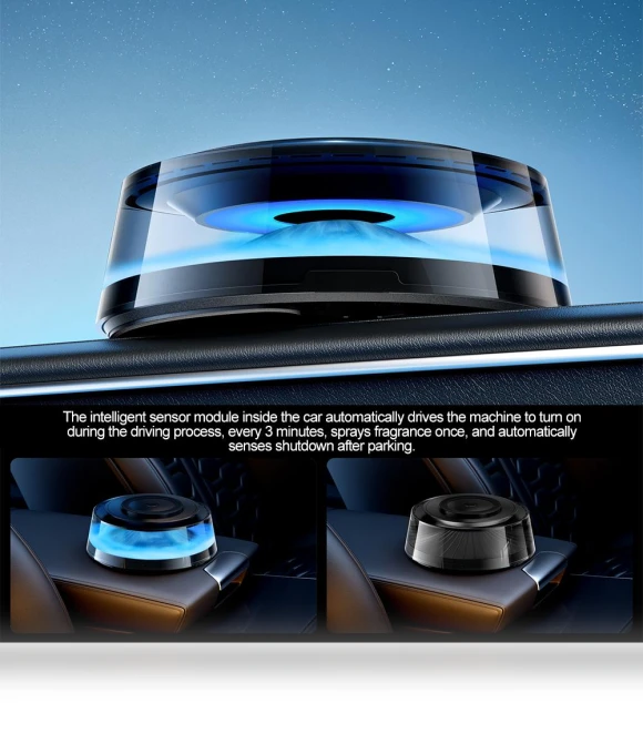 Magnetic Wireless Charger with Aromatherapy Diffuser — Chargers, Auto Home Solutions