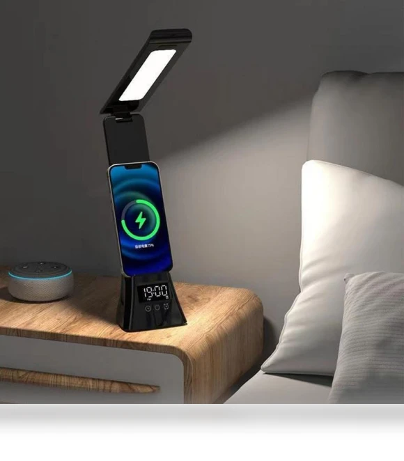 Rechargeable Eye-Caring Desk Lamp with LCD Display — Reading Lights, Wrigleys