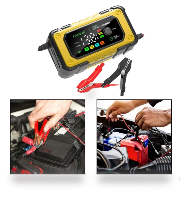 Smart Car Charger with Large Screen — Vehicle Power Solutions, Sports