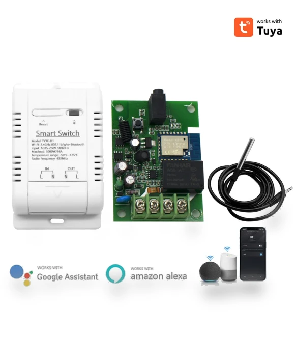 Smart Temperature Monitor and Thermostat Switch — Home Climate Control, Homeware Essentials