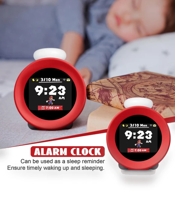 Sound Alarm Clock with Somatosensory Function — Alarms & Clocks, superhero