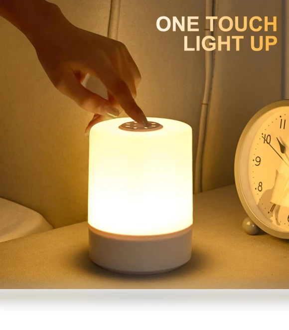 Touch Bedside Lamp — Night Lights, Homeware Essentials