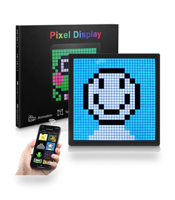 RGB LED Matrix Pixel Display Panel — Character Modules, Rybakov Home Lighting