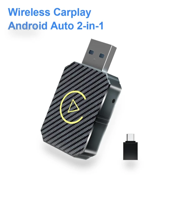 2 in 1 Carplay and Android Auto Smart Dongle — Phone Accessories, sugarberry