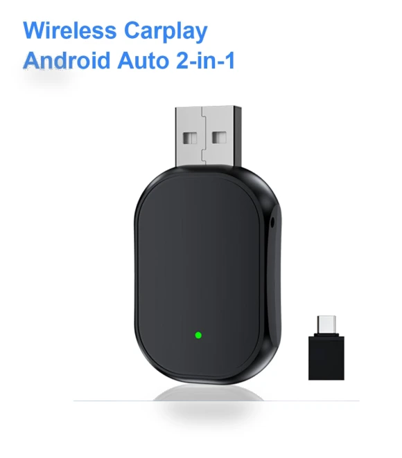 2-in-1 Wireless Adapter for Carplay and Android Auto — Phone Accessories, sugarberry