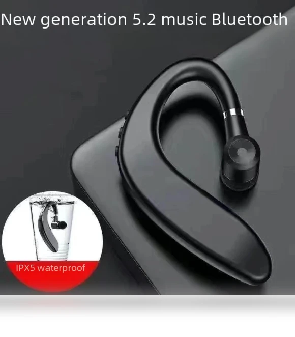 Bluetooth Headset with Ear Hook — Headsets, Smarter than future