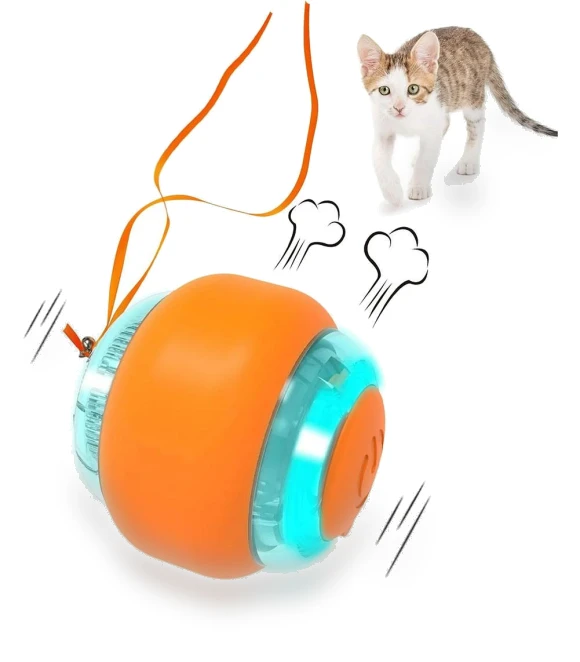 Motion-Activated LED Cat Ball — Cat Playthings, 65 Ianto Jones