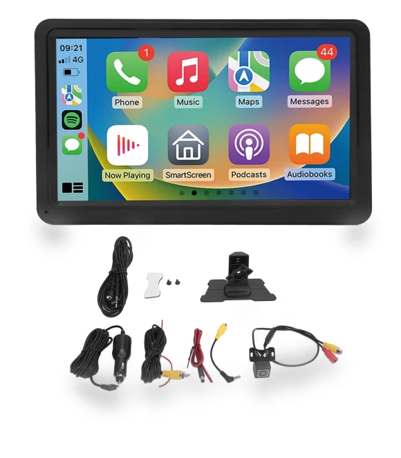 Portable Car Stereo with Voice Control — Stereo Receivers, ZY-Beauty-N
