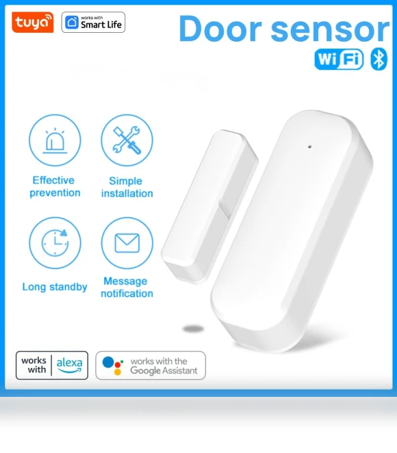 Smart Home WiFi Door and Window Sensor — Smart Home Hubs & Controllers, Build My Home