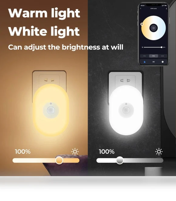 Smart LED Night Light with Motion Sensor — Night Lights, Exquisite goods home furnishing