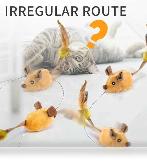 Smart Running Mouse Cat Toy — Mice & Animals, Home Furnishing Department Mall