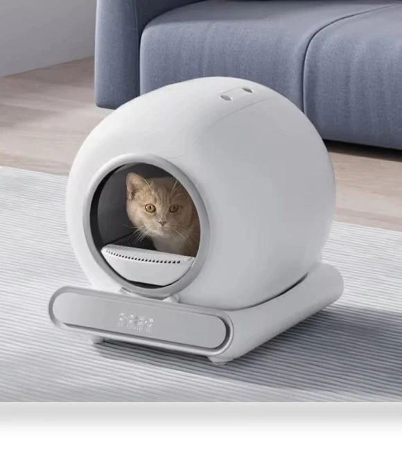 Automatic Smart Cat Litter Box — Waste Bins, Build My Home