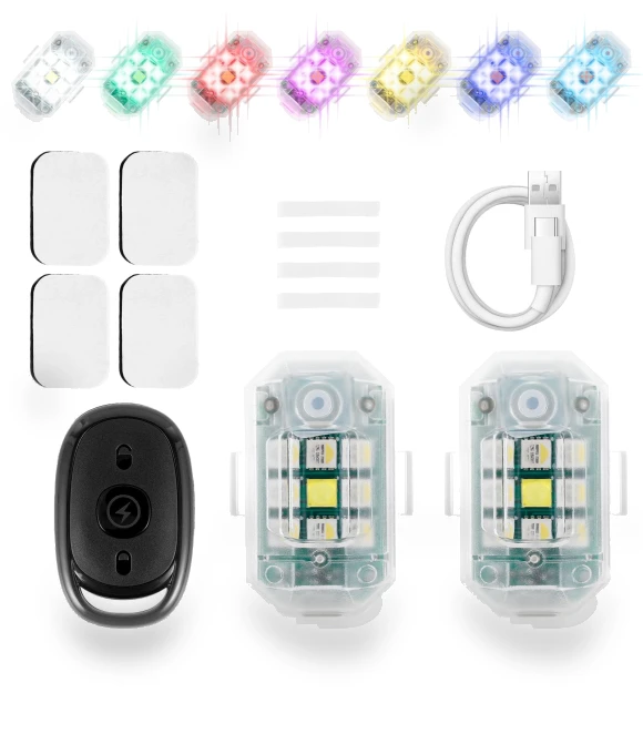 Car LED Strobe Lights — Vehicle Safety Signals, Rustic Elegance House