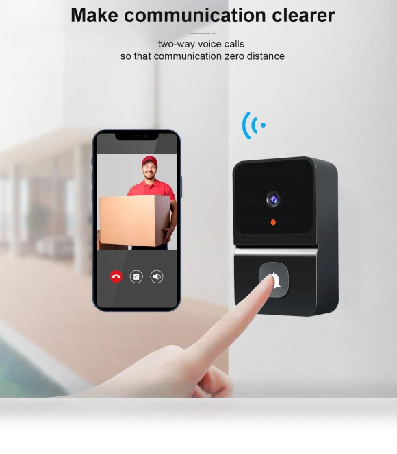 Smart WiFi Doorbell — Smart Home Security, Graffiti