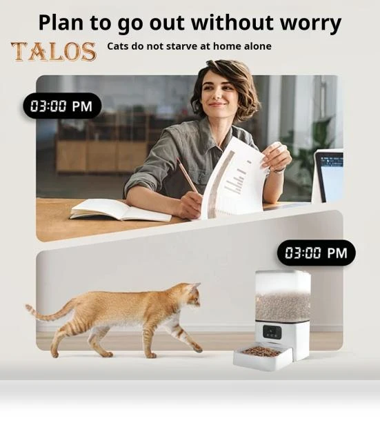 Automatic Pet Feeder with Camera — Feeders, Talos home Garden