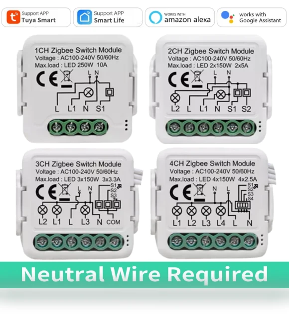 Smart Switch Module — Smart Home Hubs & Controllers, Super Dream Home