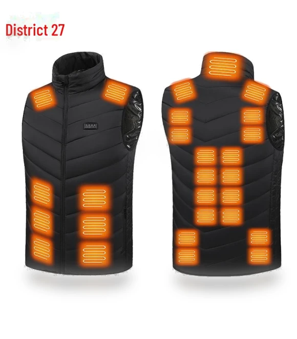 Smart Temperature Control Heated Vest — Men's Vests, Top Men Wardrobe