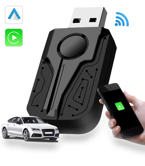 Wireless Adapter for CarPlay and Android Auto — Car Accessories & Gadgets, Chic Home