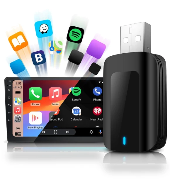 Wireless CarPlay Android Auto Adapter — Phone Accessories, Chic Home