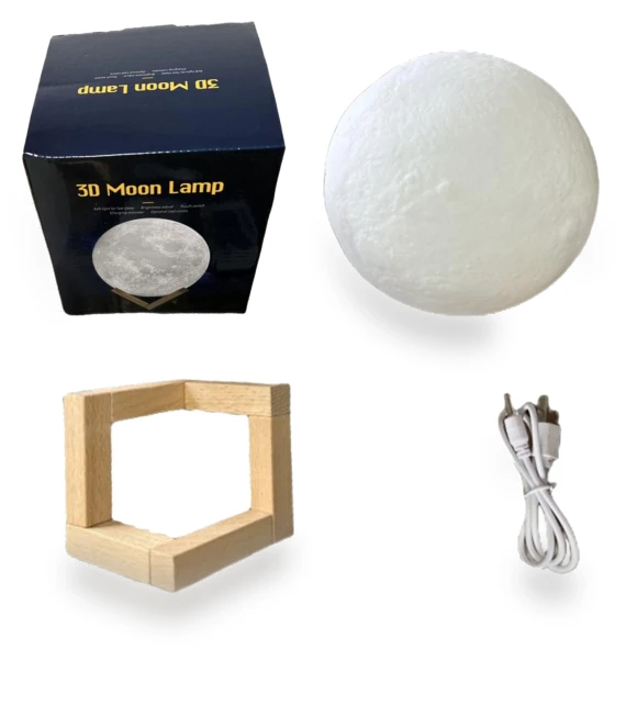3D LED Moon Lamp Night Light — Night Lights, GoolRC