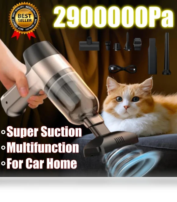 4-in-1 Car Vacuum Cleaner — Vacuums, Homeware Essentials