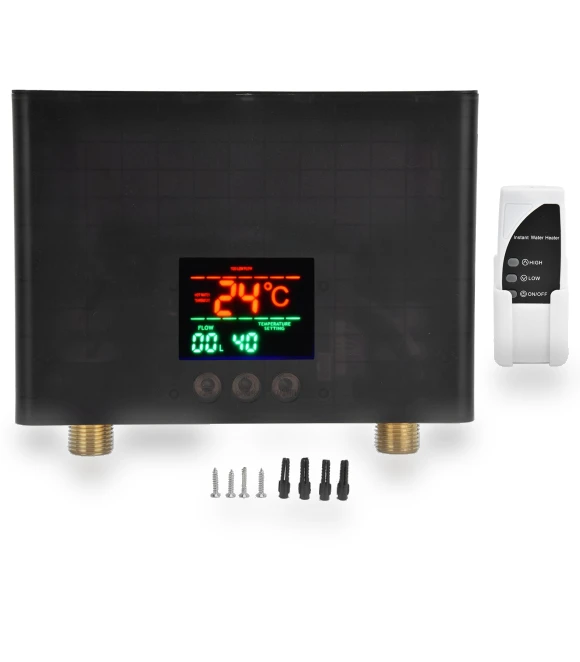 Electric Water Heater with Touch Panel — Portable Electric Heaters, Neoglint