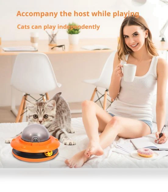 Interactive UFO Pet Feeder Puzzle — Slow Feed, Love Pet House