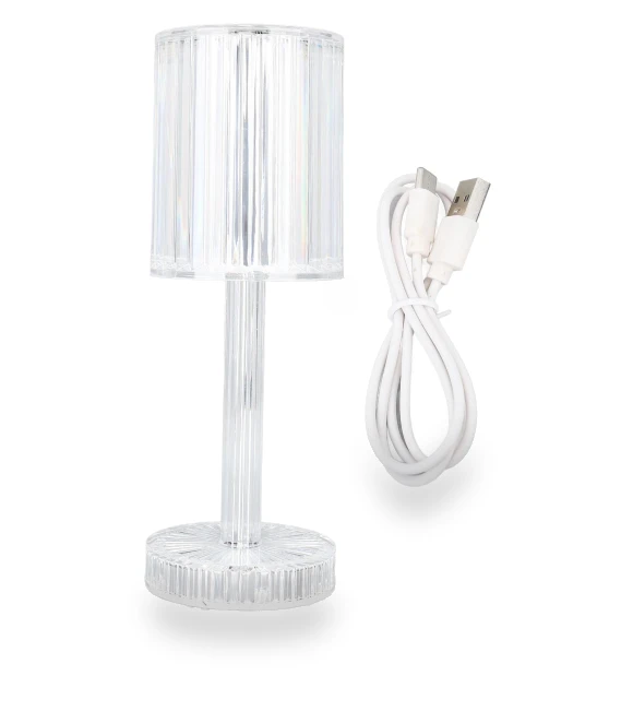 LED Desk Lamp with Crystals — Desk & Table Lighting, GoolRC