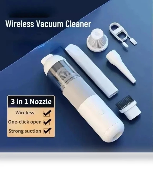 Portable Mini Handheld Vacuum Cleaner — Vacuums, DC-HOME Textile