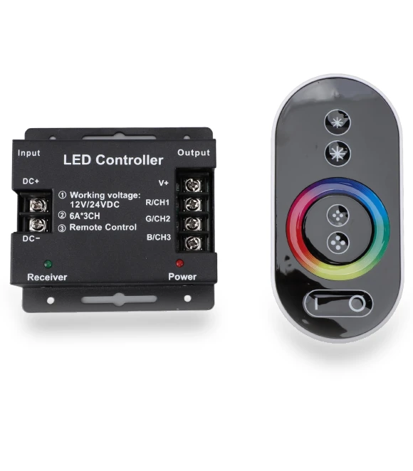 RGB LED Touch Remote Control — Remote Controls, GoolRC