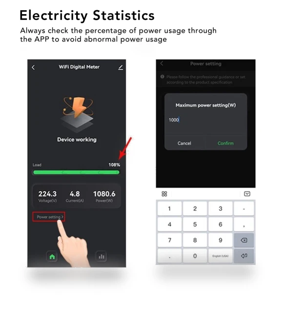 Smart Energy Meter — Home Climate Control, Cozy Cottage-Relax