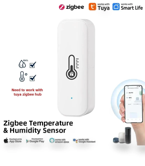 Smart Temperature And Humidity Sensor — Home Climate Control, Good Household Items