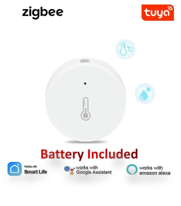 Temperature and Humidity Sensor — Home Climate Control, Tuya