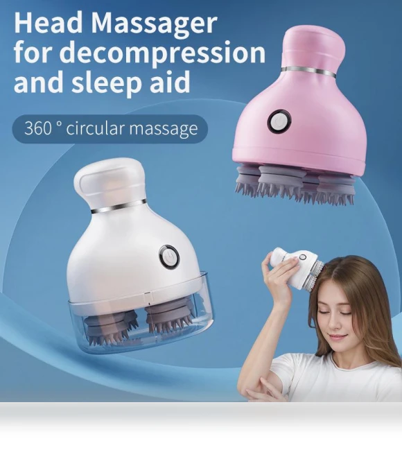 Electric Scalp Massager — Head Relaxation Tools, Pet Smart