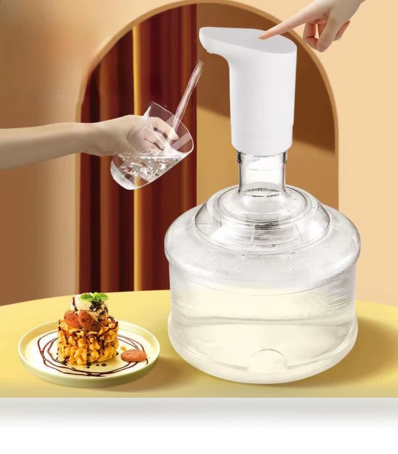Rechargeable Dustproof Smart Electric Dispenser for Bottled Water — Hydration Solutions, Perfect choice for your home
