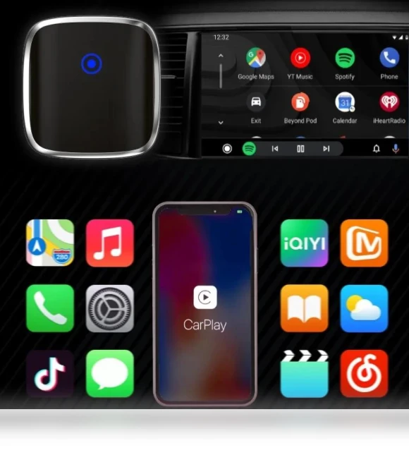 Wireless CarPlay Android Auto Adapter — Car Essentials, Cars Auto Home