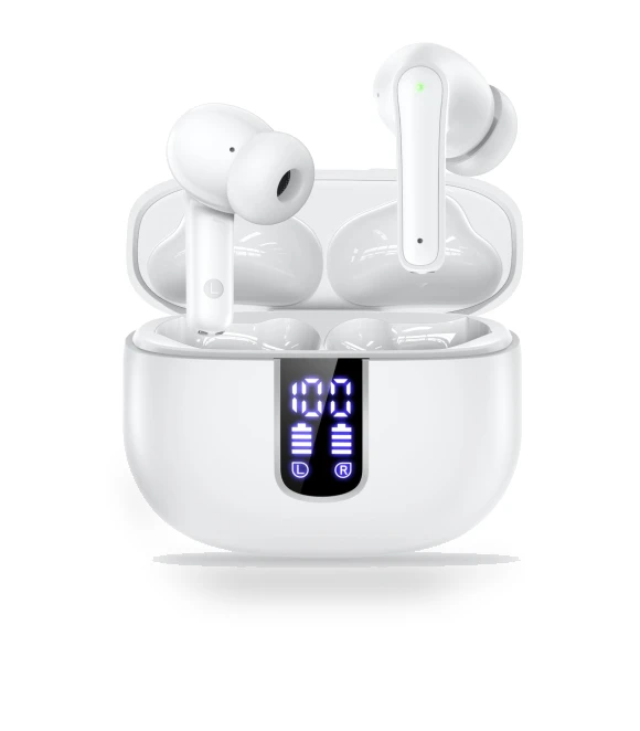 Bluetooth Headphones with LED Display — Over-Ear Headphones, Kayomart
