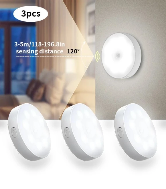 LED Motion Sensor Light Night Light — Night Lights, JOHO - CarGear