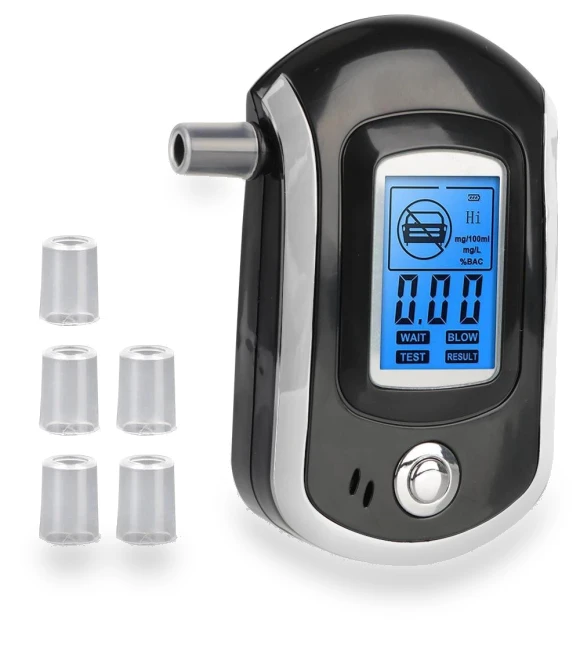 Portable Mini Breathalyzer — Breathalyzers & Alcohol Testing, AI Supermarket