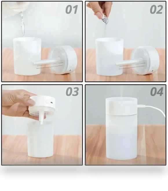 Portable Smart Air Humidifier — Diffusers, Dream Garage